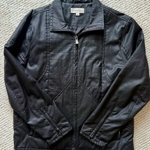 Calvin Klein Men's Black Motorcycle Jacket